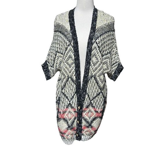 CAbi Carol Anderson by Invitation NWOT Provence Short Sleeve Knit Cardigan Small - Picture 1 of 5